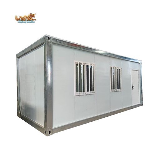 Мобильный контейнерный дом с плоской упаковкой